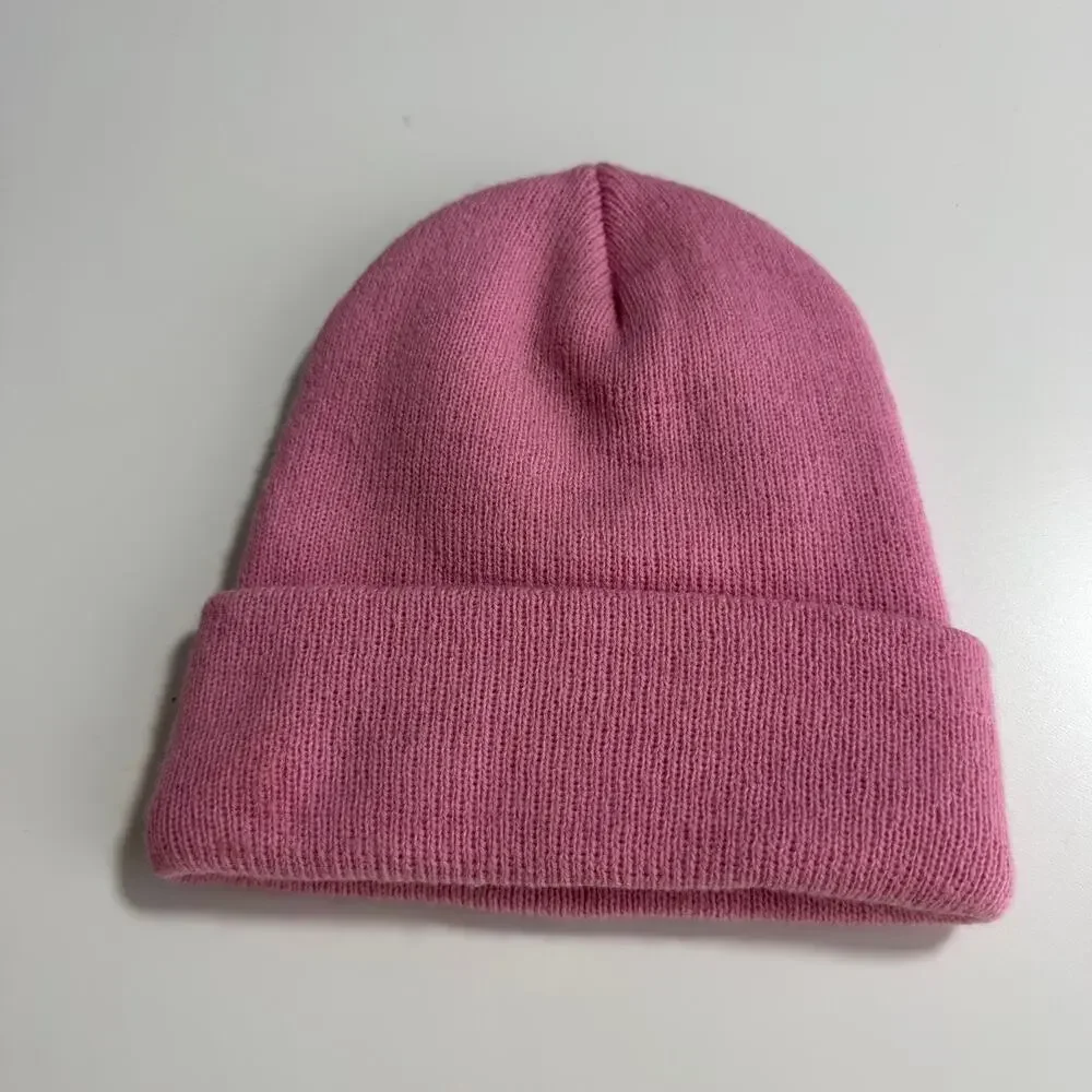 CARHARTT Toddler Kids Pink Cuffed Knit Beanie Hat